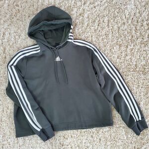 ADIDAS Cropped Hoodie   